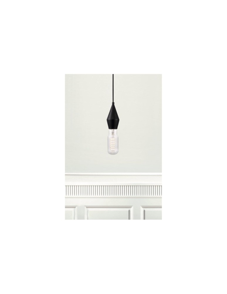 NORDLUX AUD Lampa Wisząca E27 60W Metal Czarny 45643003 NORDLUX AUD Lampa Wisząca E27 60W Metal Czarny 45643003