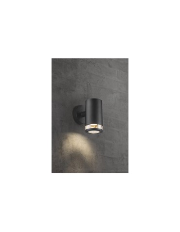 NORDLUX BIRK Lampa Ścienna GU10 28W Aluminium Czarny 45521003 - produkt 2