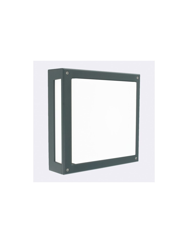 Lampy zewnętrzne sufitowe - Norlys Nordland Kinkiet 2xE27 IP65 Grafit 7120GR - produkt kolory-swiatla.pl 1