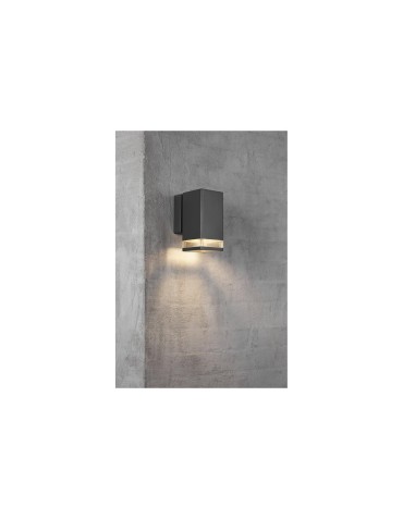 NORDLUX ELM Lampa Ścienna GU10 20W Aluminium Czarny 45321003 - produkt 2