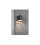 Kinkiety zewnętrzne - NORDLUX ELM Lampa Ścienna GU10 20W Aluminium Czarny 45321003 - product 3