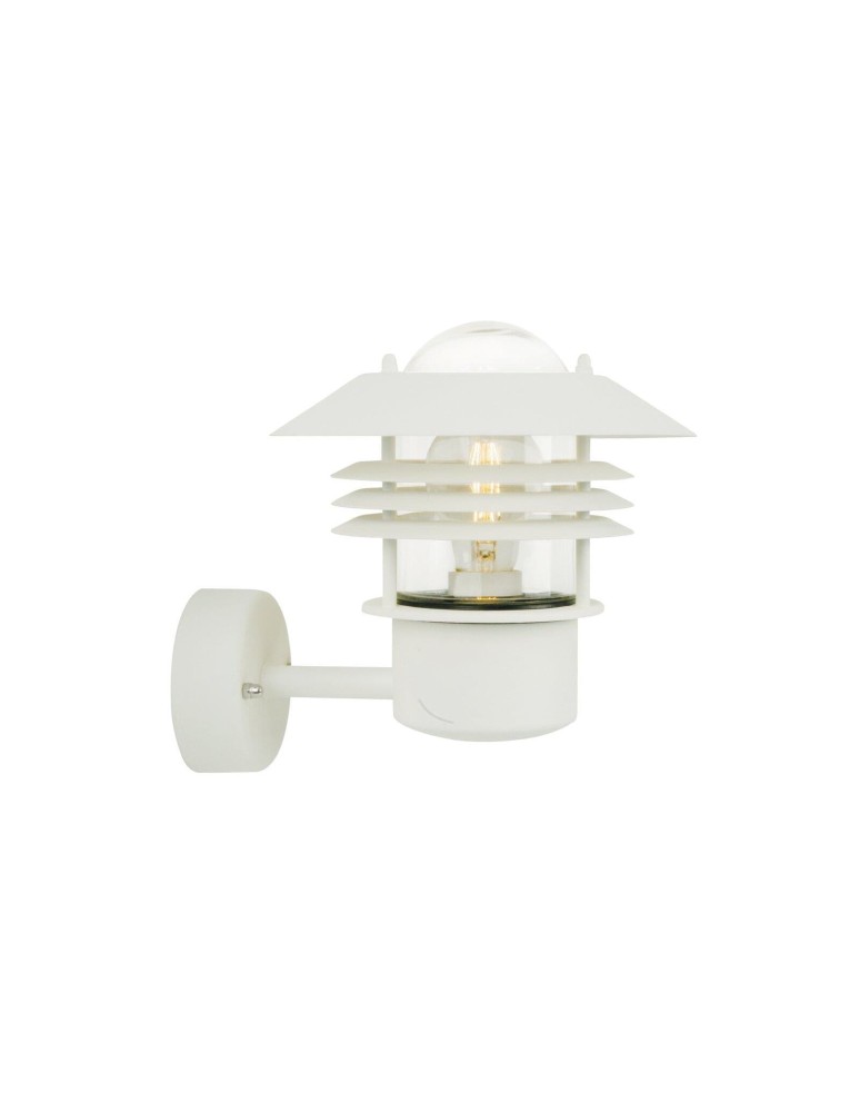 NORDLUX VEJE Lampa Ścienna E27 60W Biały 25091001 NORDLUX VEJE Lampa Ścienna E27 60W Biały 25091001