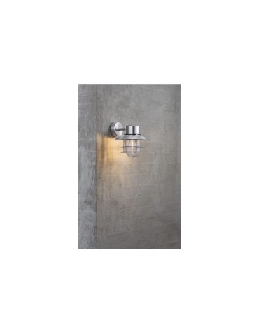 NORDLUX BLOK Lampa Ścienna E27 60W Srebrny 25051031 - produkt 2