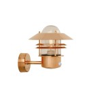 Lampy zewnętrzne z czujnikiem ruchu - NORDLUX BLOK Lampa Ścienna E27 60W Miedź Miedź 25031030 - product 1