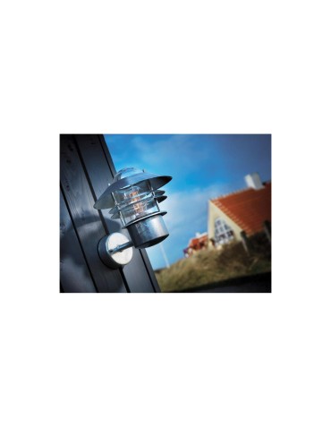 NORDLUX BLOK Lampa Ścienna E27 60W Srebrny 25011031 - produkt 2