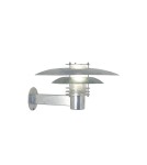 Kinkiety zewnętrzne - NORDLUX PHOE Lampa Ścienna E27 16W Srebrny 24381031 - product 1