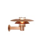 Kinkiety zewnętrzne - NORDLUX PHOE Lampa Ścienna E27 16W Miedź Miedź 24381030 - product 1