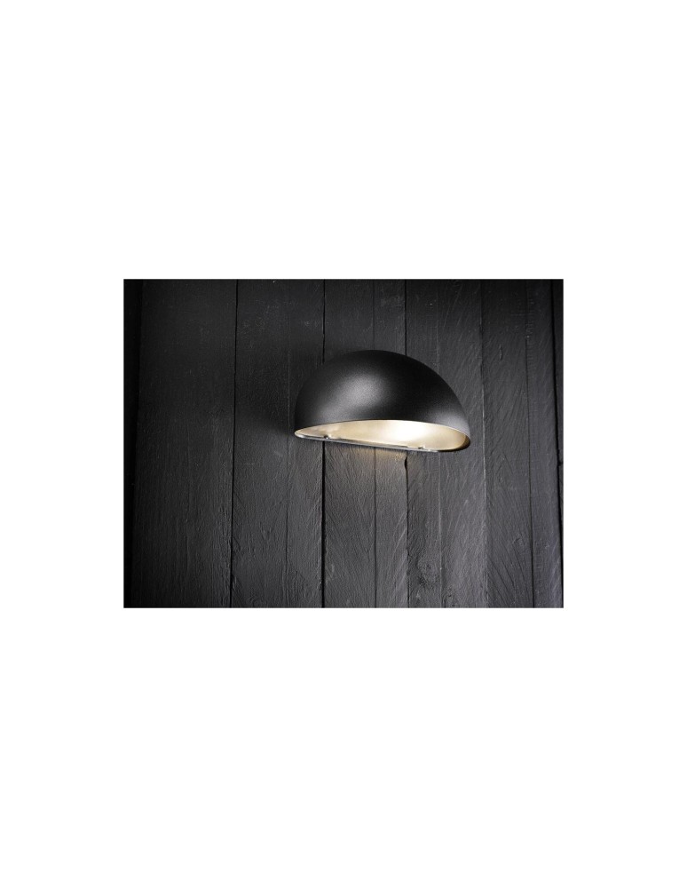 Kinkiety zewnętrzne - NORDLUX SCOR Lampa Ścienna E14 40W Czarny 21651003 - product kolory-swiatla.pl 2