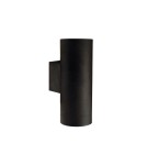 Kinkiety zewnętrzne - NORDLUX TIN Lampa Ścienna GU10 2X35W Metal Czarny 21519903 - product 1