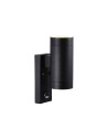 NORDLUX TIN Lampa Ścienna GU10 2X35W Aluminium Czarny 21519103