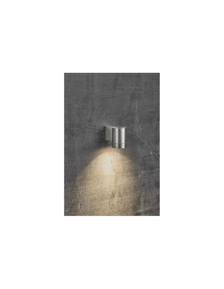 Kinkiety zewnętrzne - NORDLUX TIN Lampa Ścienna GU10 35W Metal Aluminium 21509929 - product kolory-swiatla.pl 3