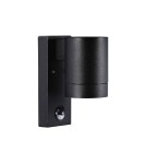 Lampy zewnętrzne z czujnikiem ruchu - NORDLUX TIN Lampa Ścienna GU10 35W Metal Czarny 21509103 - product 1