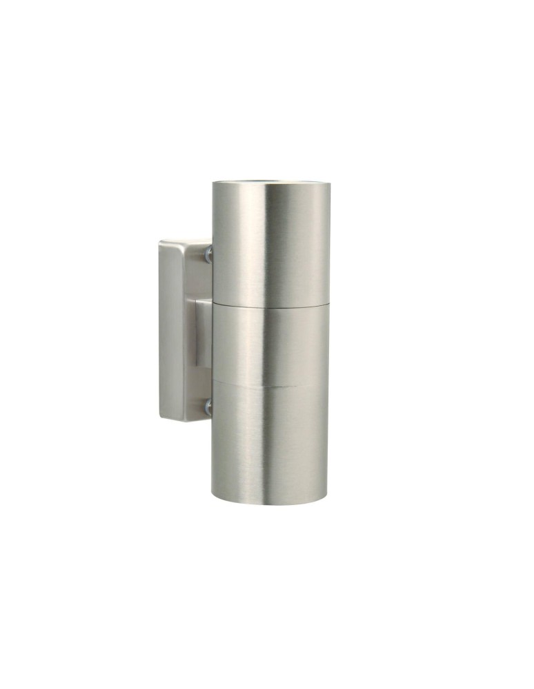 NORDLUX TIN Lampa Ścienna GU10 2X35W Stal nierdzewna 21279134 NORDLUX TIN Lampa Ścienna GU10 2X35W Stal nierdzewna 21279134