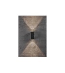 Kinkiety zewnętrzne - NORDLUX ASBOL Lampa Ścienna LED Aluminium Czarny 2019071003 - product 5