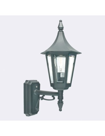 Norlys Rimini Kinkiet 1xE27 IP54 Czarny 259B