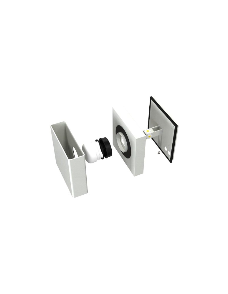 NORDLUX TURN Lampa Ścienna LED Aluminium Biały 2019061001 NORDLUX TURN Lampa Ścienna LED Aluminium Biały 2019061001