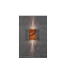 Kinkiety zewnętrzne - NORDLUX FOLD Lampa Ścienna LED Metal Corten 2019051038 - product 5