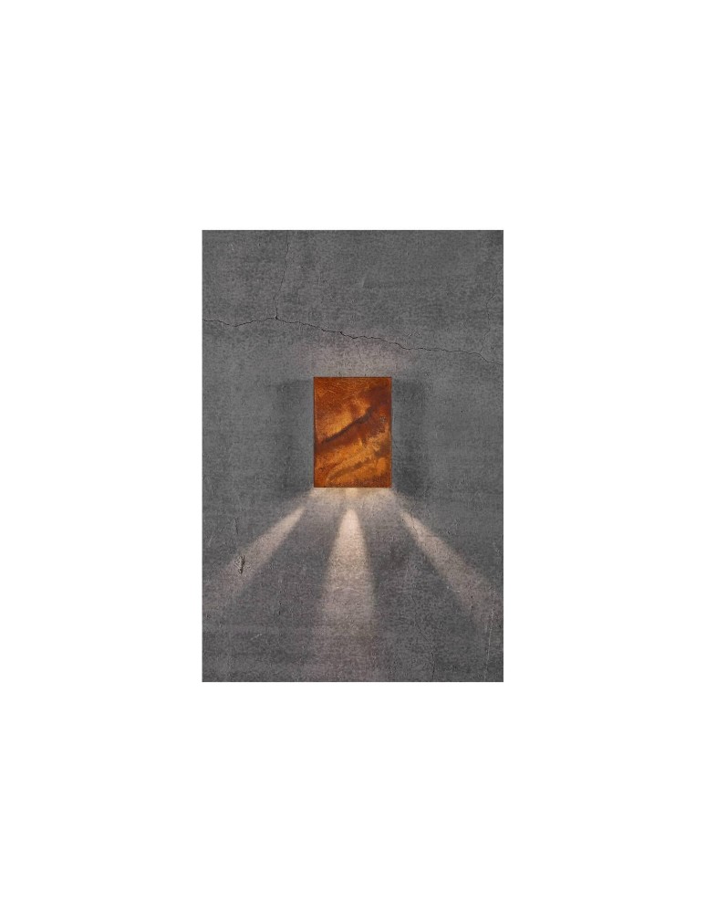NORDLUX FOLD Lampa Ścienna LED Metal Corten 2019051038