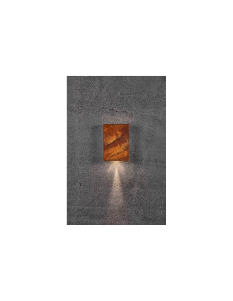 NORDLUX FOLD Lampa Ścienna LED Metal Corten 2019051038