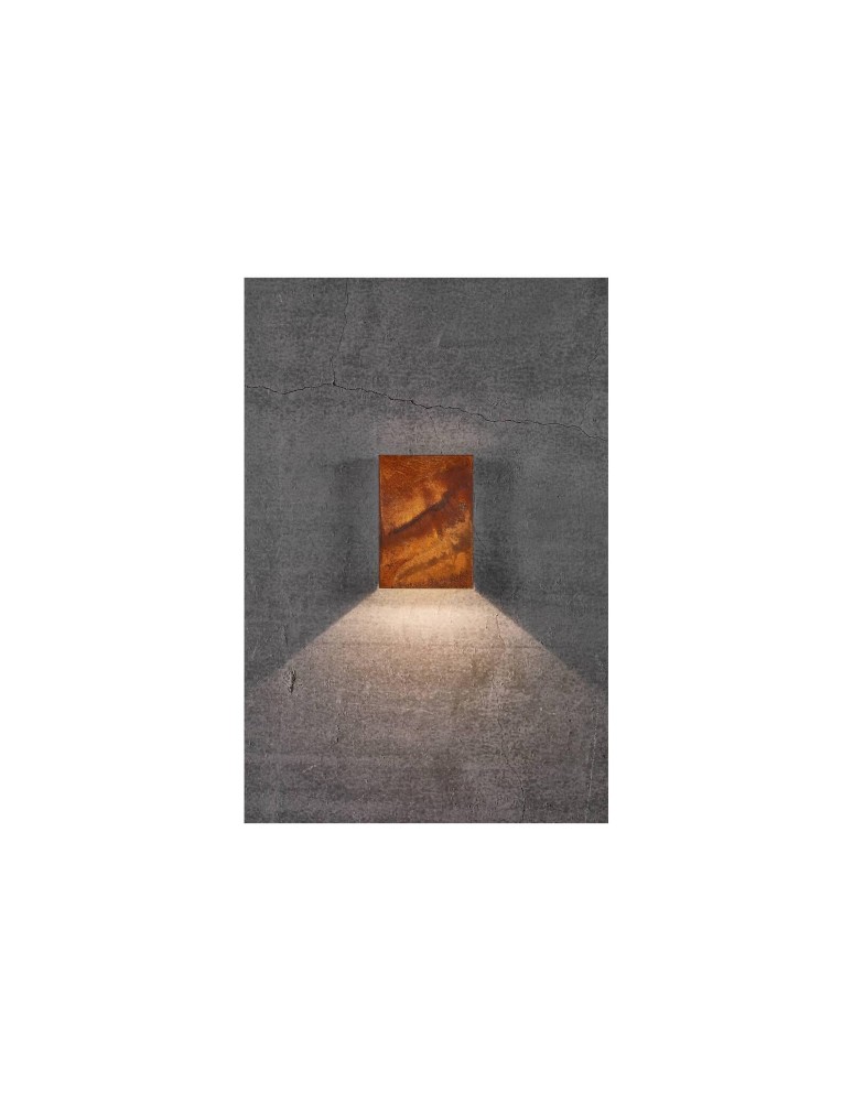 NORDLUX FOLD Lampa Ścienna LED Metal Corten 2019051038
