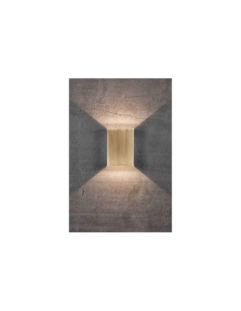 NORDLUX FOLD Lampa Ścienna LED Mosiądz Mosiądz 2019051035 NORDLUX FOLD Lampa Ścienna LED Mosiądz Mosiądz 2019051035