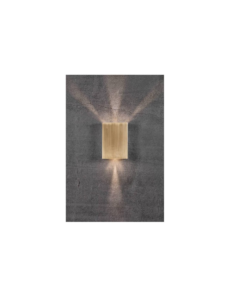 NORDLUX FOLD Lampa Ścienna LED Mosiądz Mosiądz 2019051035 NORDLUX FOLD Lampa Ścienna LED Mosiądz Mosiądz 2019051035