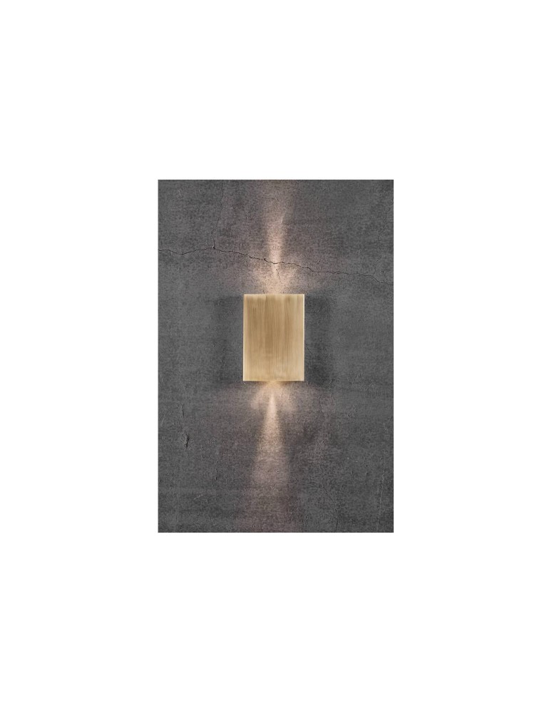 NORDLUX FOLD Lampa Ścienna LED Mosiądz Mosiądz 2019051035 NORDLUX FOLD Lampa Ścienna LED Mosiądz Mosiądz 2019051035