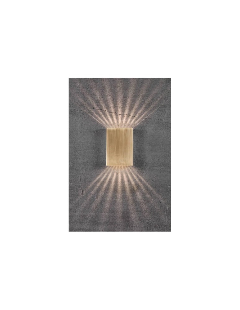 NORDLUX FOLD Lampa Ścienna LED Mosiądz Mosiądz 2019051035 NORDLUX FOLD Lampa Ścienna LED Mosiądz Mosiądz 2019051035