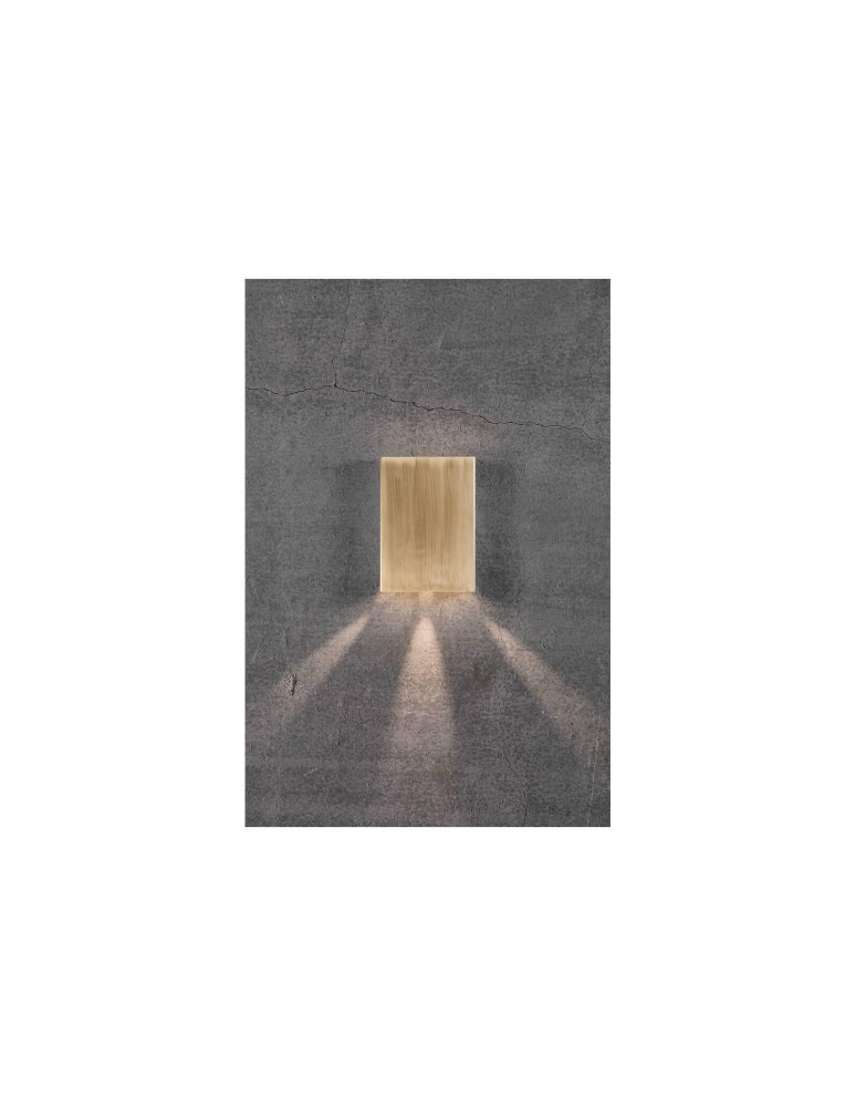 NORDLUX FOLD Lampa Ścienna LED Mosiądz Mosiądz 2019051035 NORDLUX FOLD Lampa Ścienna LED Mosiądz Mosiądz 2019051035