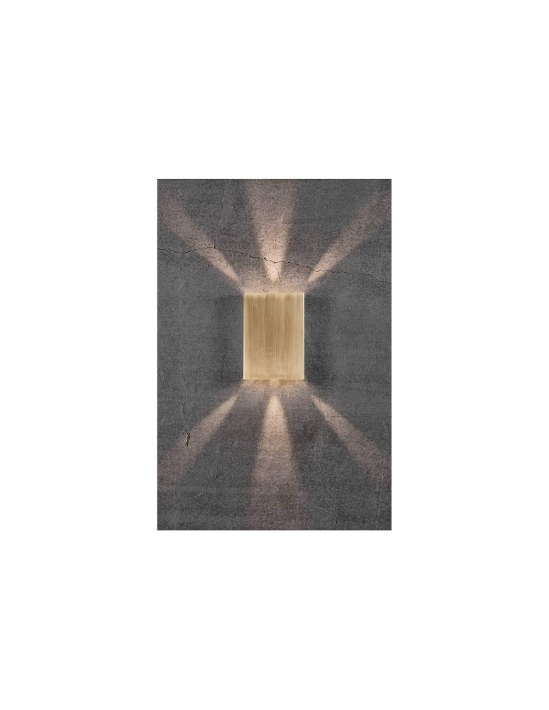 NORDLUX FOLD Lampa Ścienna LED Mosiądz Mosiądz 2019051035 NORDLUX FOLD Lampa Ścienna LED Mosiądz Mosiądz 2019051035