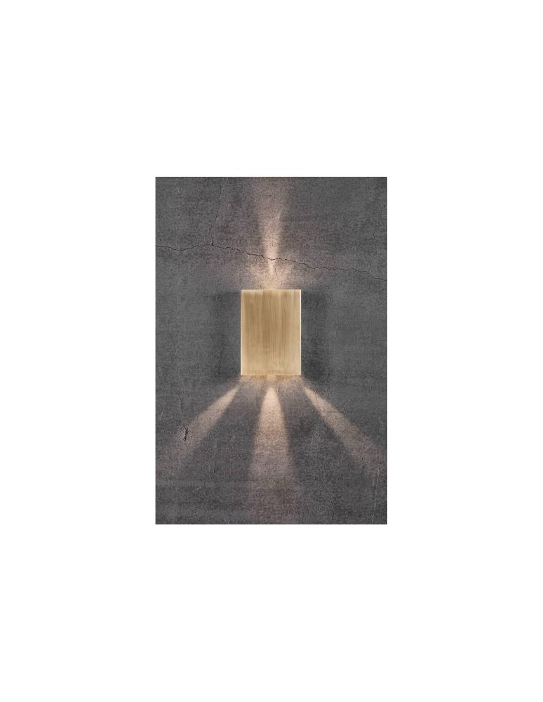 NORDLUX FOLD Lampa Ścienna LED Mosiądz Mosiądz 2019051035 NORDLUX FOLD Lampa Ścienna LED Mosiądz Mosiądz 2019051035