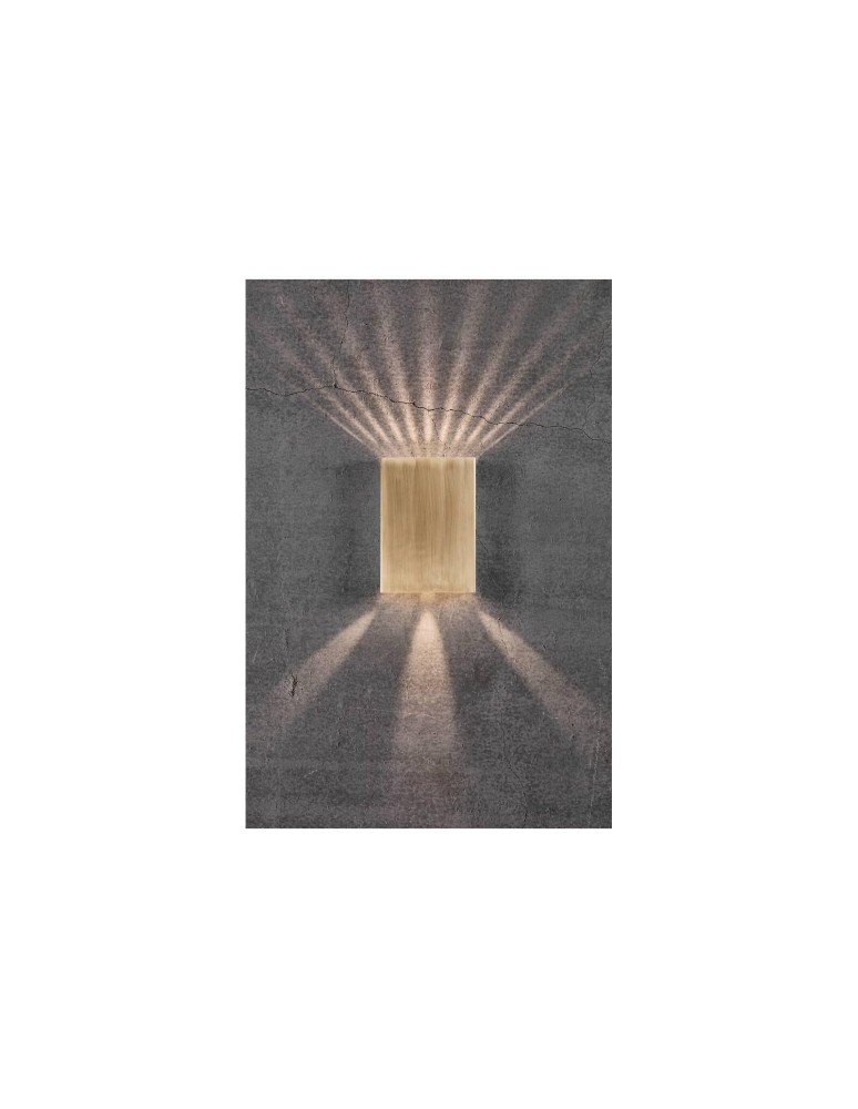 NORDLUX FOLD Lampa Ścienna LED Mosiądz Mosiądz 2019051035 NORDLUX FOLD Lampa Ścienna LED Mosiądz Mosiądz 2019051035