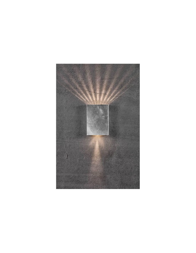 NORDLUX FOLD Lampa Ścienna LED Srebrny 2019051031 NORDLUX FOLD Lampa Ścienna LED Srebrny 2019051031