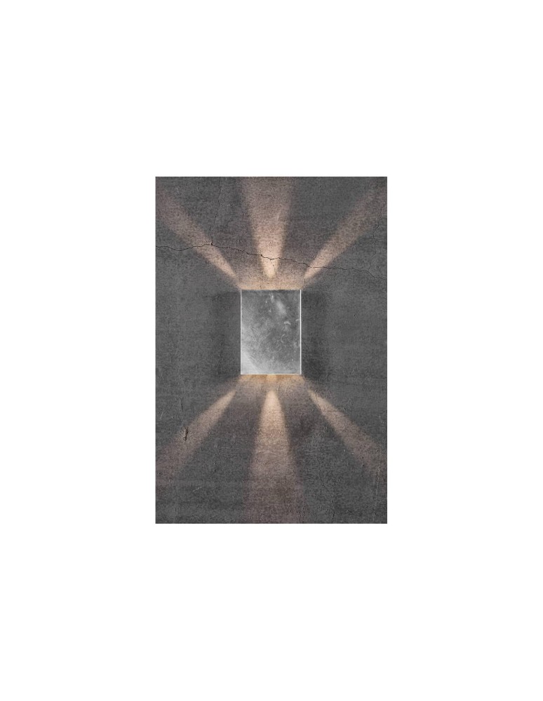 NORDLUX FOLD Lampa Ścienna LED Srebrny 2019051031 NORDLUX FOLD Lampa Ścienna LED Srebrny 2019051031