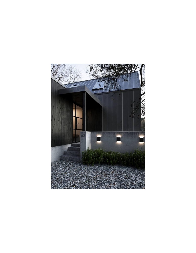 NORDLUX FOLD Lampa Ścienna LED Aluminium Czarny 2019051003 NORDLUX FOLD Lampa Ścienna LED Aluminium Czarny 2019051003