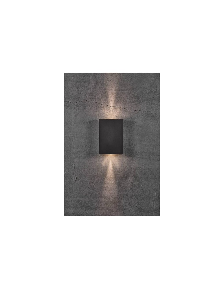 NORDLUX FOLD Lampa Ścienna LED Aluminium Czarny 2019051003 NORDLUX FOLD Lampa Ścienna LED Aluminium Czarny 2019051003