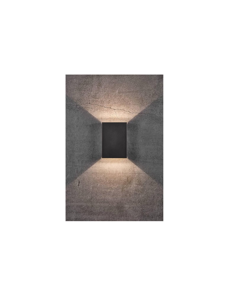 NORDLUX FOLD Lampa Ścienna LED Aluminium Czarny 2019051003 NORDLUX FOLD Lampa Ścienna LED Aluminium Czarny 2019051003