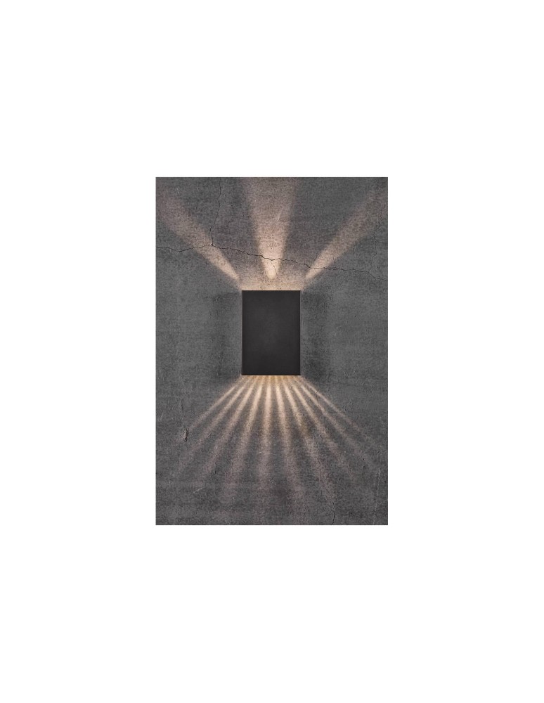 NORDLUX FOLD Lampa Ścienna LED Aluminium Czarny 2019051003 NORDLUX FOLD Lampa Ścienna LED Aluminium Czarny 2019051003