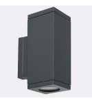 Kinkiety zewnętrzne - Norlys Sandvik Kinkiet 2xGU10 IP65 Grafit 1730GR - product 1