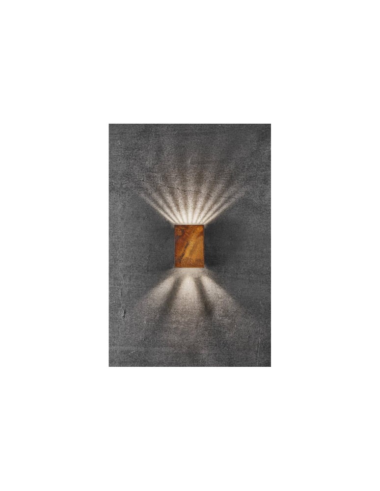 NORDLUX FOLD Lampa Ścienna LED Corten 2019041038 NORDLUX FOLD Lampa Ścienna LED Corten 2019041038