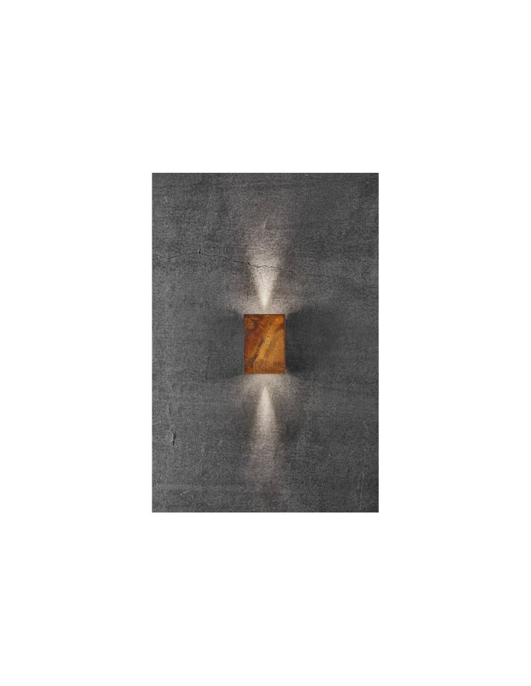 NORDLUX FOLD Lampa Ścienna LED Corten 2019041038 NORDLUX FOLD Lampa Ścienna LED Corten 2019041038