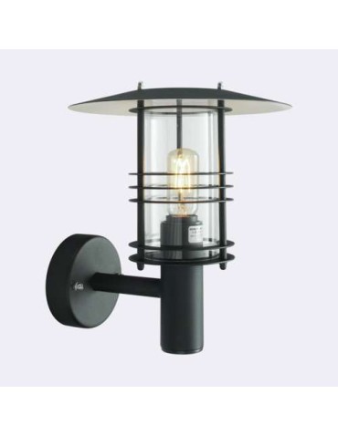 Norlys Stockholm Kinkiet 1xE27 IP65 Czarny 280B
