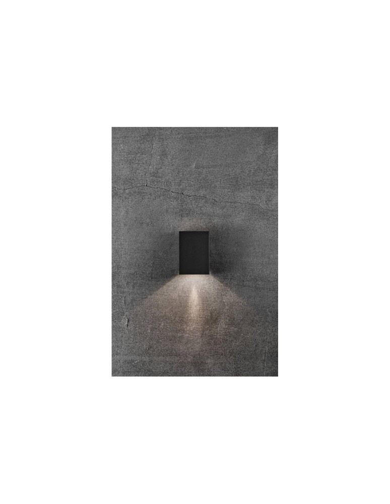 NORDLUX FOLD Lampa Ścienna LED Aluminium Czarny 2019041003 NORDLUX FOLD Lampa Ścienna LED Aluminium Czarny 2019041003