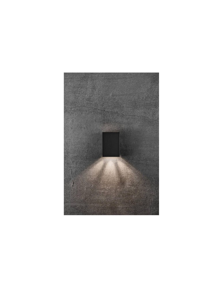 NORDLUX FOLD Lampa Ścienna LED Aluminium Czarny 2019041003 NORDLUX FOLD Lampa Ścienna LED Aluminium Czarny 2019041003
