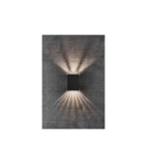 NORDLUX FOLD Lampa Ścienna LED Aluminium Czarny 2019041003 NORDLUX FOLD Lampa Ścienna LED Aluminium Czarny 2019041003