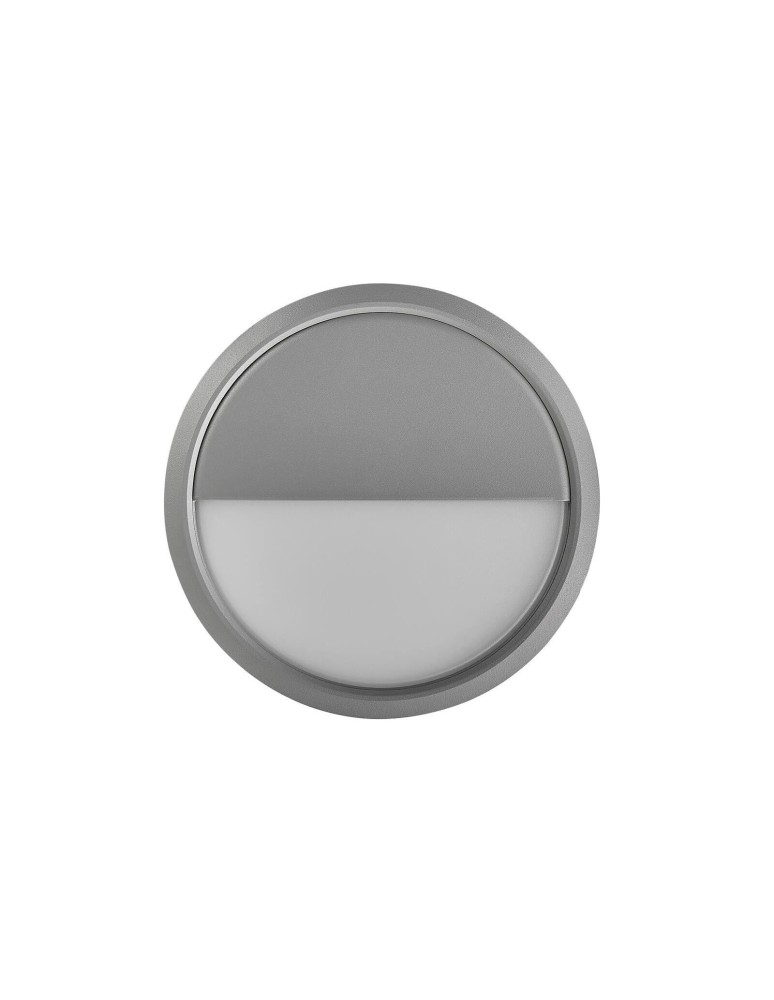 NORDLUX Lampa sufitowa Plafon okrągły SMARTLIGHT 1x9,5W LED Szary Aluminium 2019016010