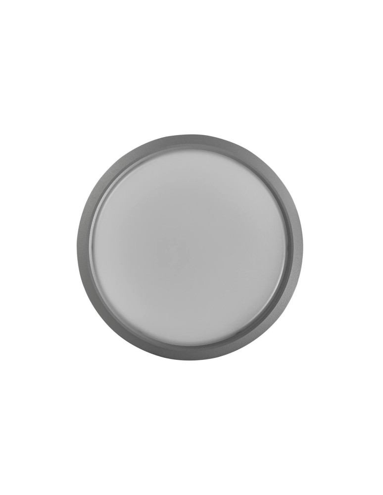NORDLUX Lampa sufitowa Plafon okrągły SMARTLIGHT 1x9,5W LED Szary Aluminium 2019016010