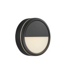 Kinkiety zewnętrzne - NORDLUX Lampa sufitowa Plafon okrągły SMARTLIGHT 1x9,5W LED Czarny Aluminium 2019016003 - product 1