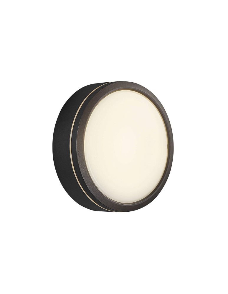 NORDLUX Lampa sufitowa Plafon okrągły SMARTLIGHT 1x9,5W LED Czarny Aluminium 2019016003
