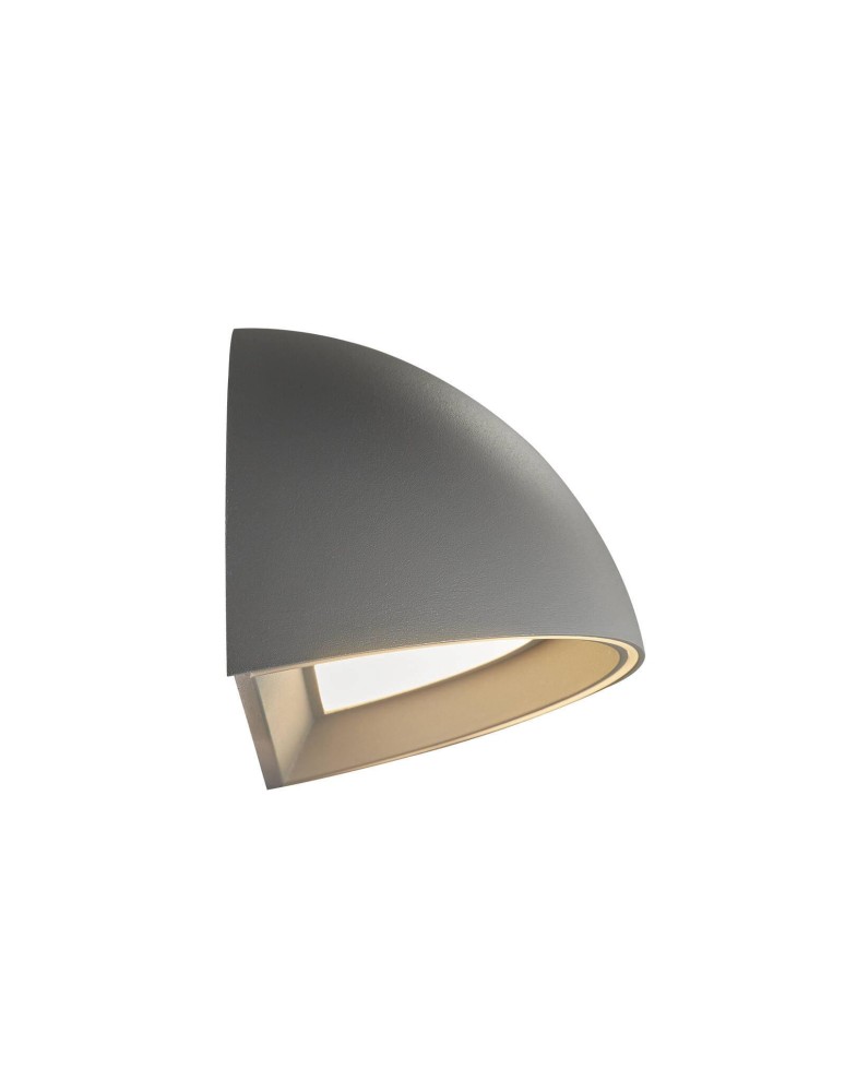 NORDLUX SMARTLIGHT Lampa Ścienna LED Aluminium Szary 2019001010